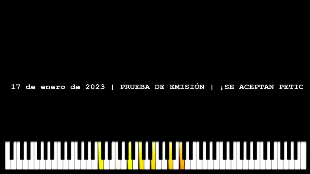 SERENATA AL PIANO: «YO VENDO UNOS OJOS&nbsp;NEGROS»