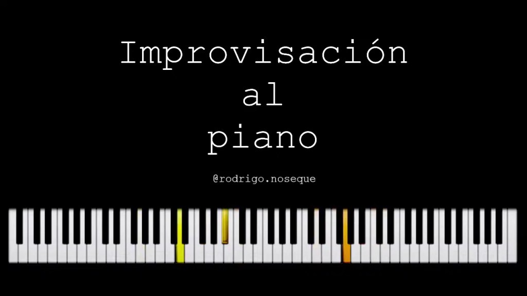 DOS IMPROVISACIONES AL&nbsp;PIANO
